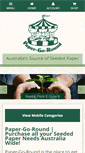 Mobile Screenshot of papergoround.com.au